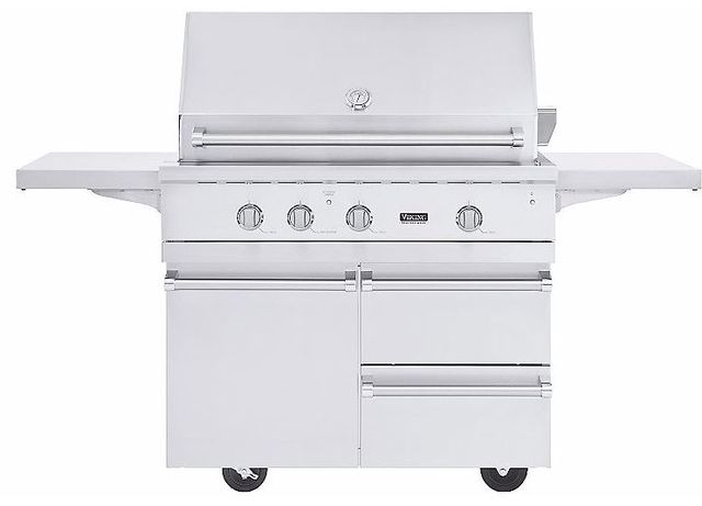 Viking® Ultra Premium 42" Gas Grill Cart-Stainless Steel