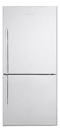 Blomberg® 17.8Cu. Ft. Bottom-Freezer Refrigerator-Stainless Steel