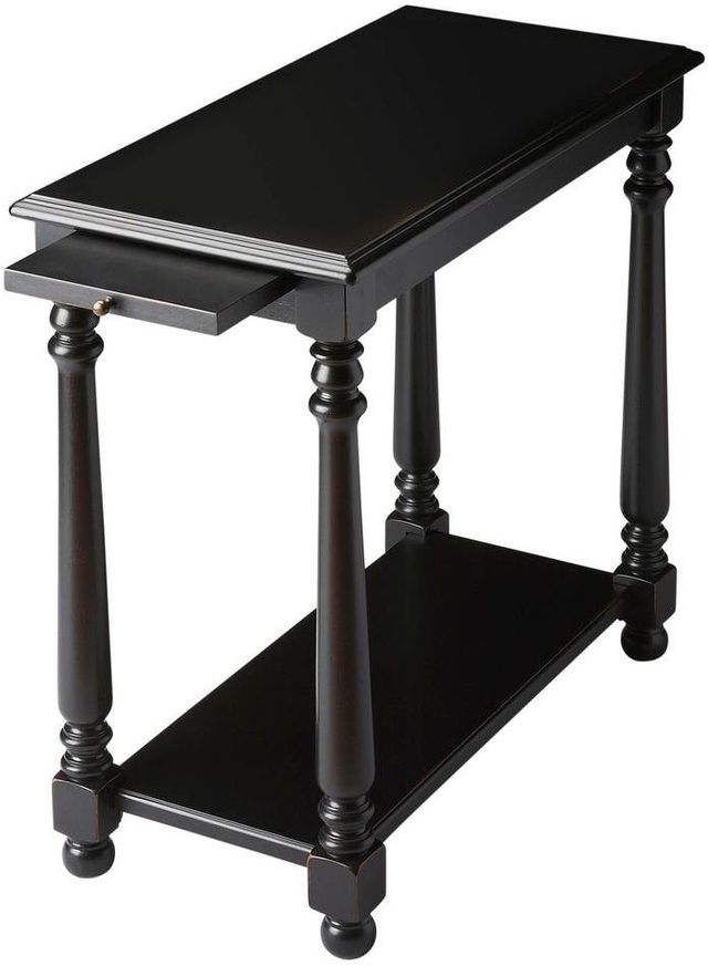 Butler Specialty Company  Black Licorice Side Table