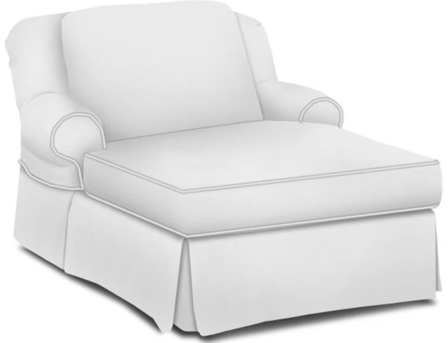 Klaussner® Charleston Off-White Chaise-1