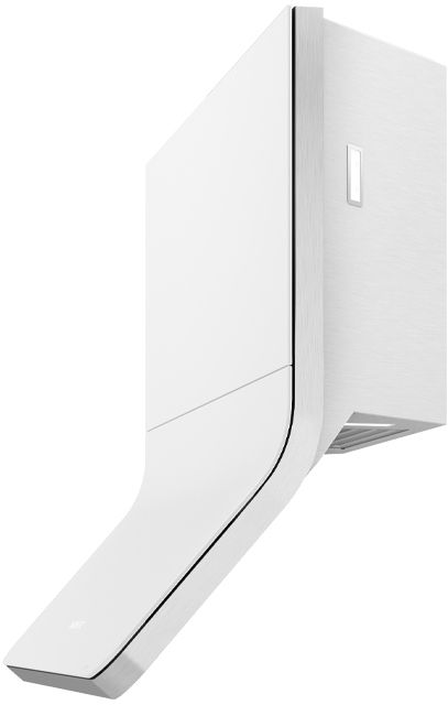 Zephyr Designer Collection Horizon 36" Matte White Wall Mounted Range Hood 1