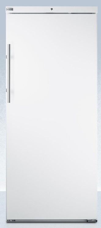 Summit® 18 Cubic Feet White Upright Manual Defrost Freezer