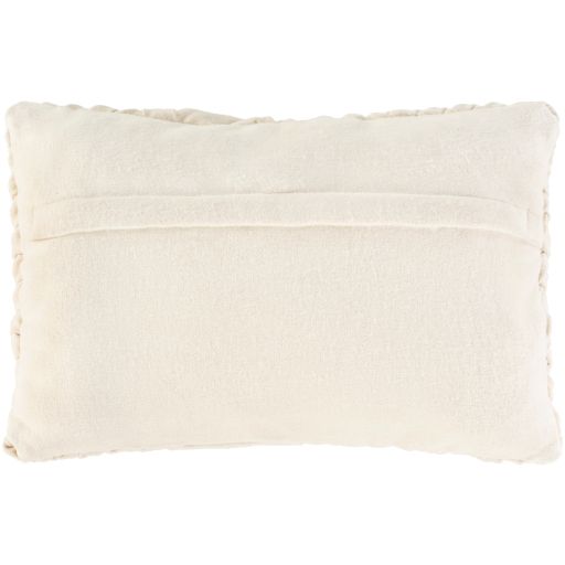 Surya Alana Cream 14" x 22" Toss Pillow with Polyester Insert 3