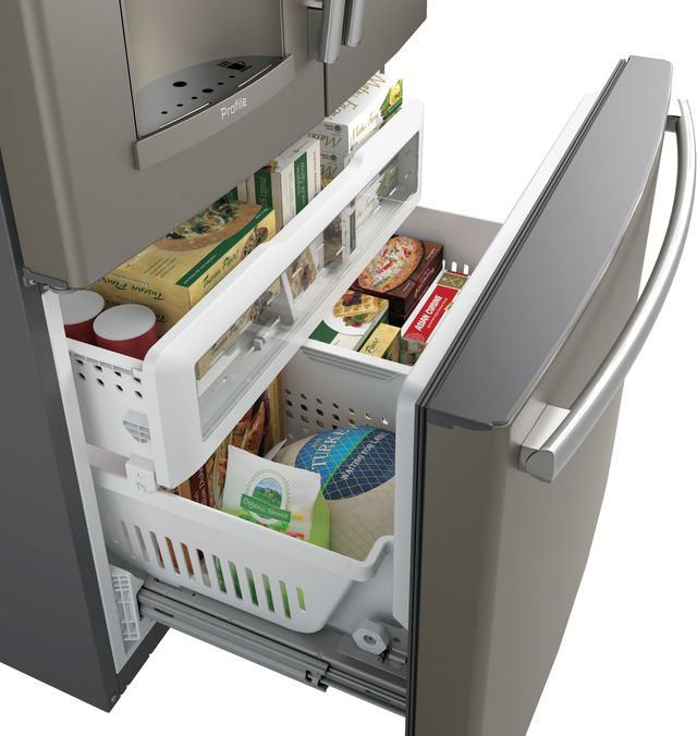 GE Profile™ 27.83 Cu. Ft. Slate French Door Refrigerator 4