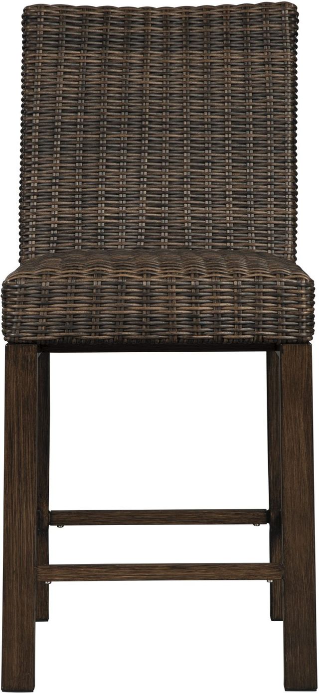 Signature Design by Ashley® Paradise Trail 2-Piece Brown Bar Stools 2