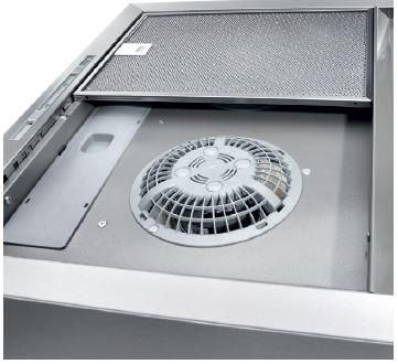 Miele 23.56" Stainless Steel Built Under The Cabinet Ventilation Hood-3