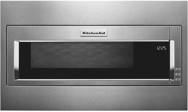 KitchenAid® 1.1 Cu. Ft. Stainless Steel Built In Microwave-0