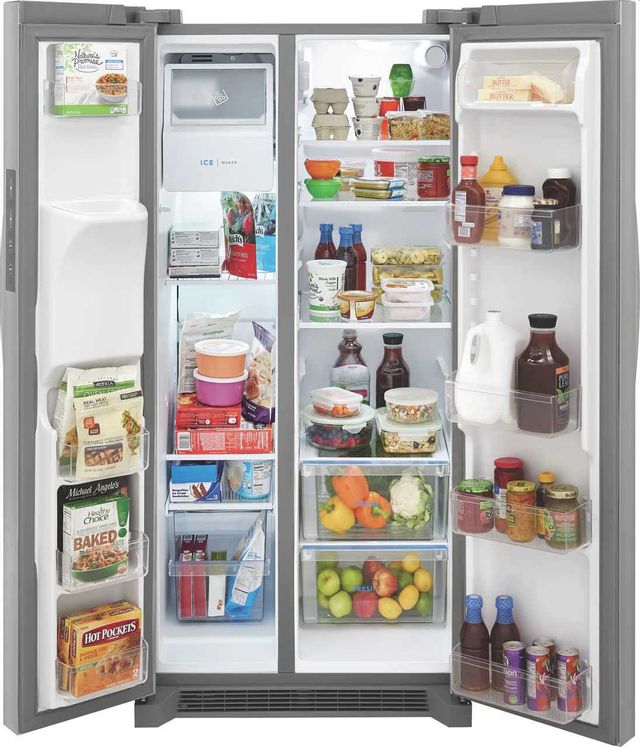 Frigidaire® 22.3 Cu. Ft. Stainless Steel Side by Side Refrigerator-2