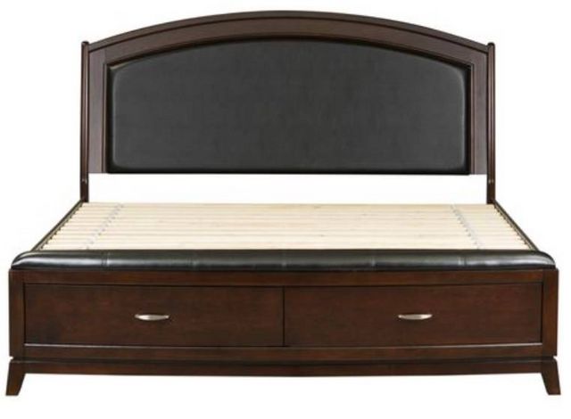 Liberty Avalon 4-Piece Dark Truffle King Storage Bed Set-1