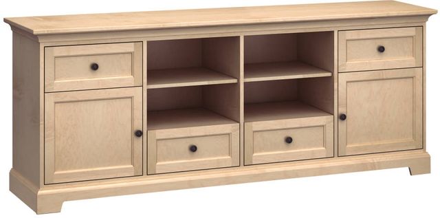 Howard Miller® Customizable Dual Cabinet TV Console with Four Shelves and Four Drawers
