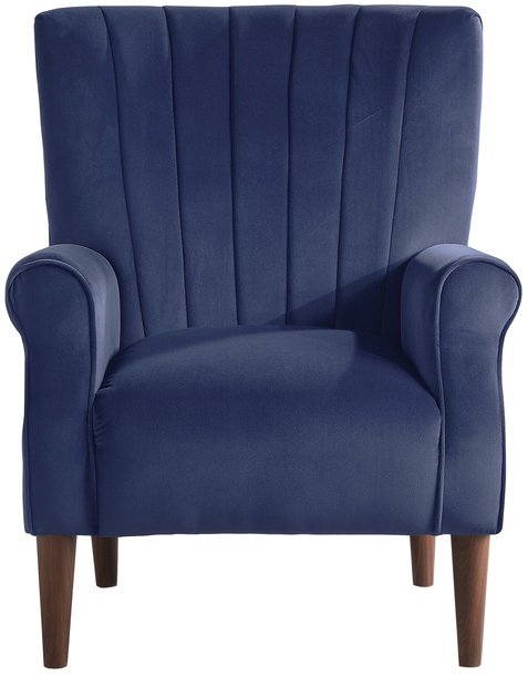 Homelegance® Urielle Navy Blue Accent Chair-0