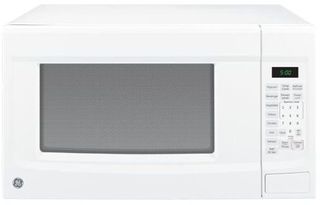 GE® 1.4 Cu. Ft. White Countertop Microwave