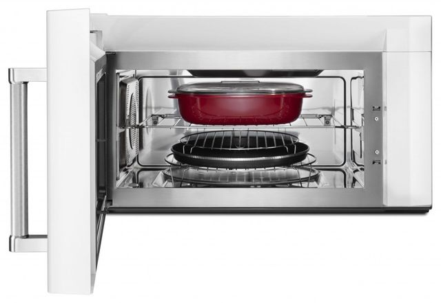 KitchenAid® 1.9 Cu. Ft. White Over The Range Microwave Hood Combination 3