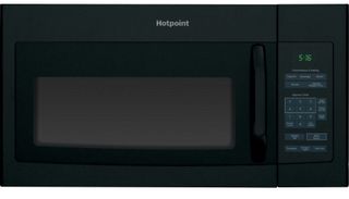 Hotpoint® 1.6 Cu. Ft. Black Over The Range Microwave