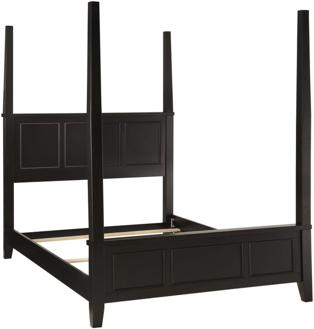 homestyles® Bedford Black King Poster Bed-1