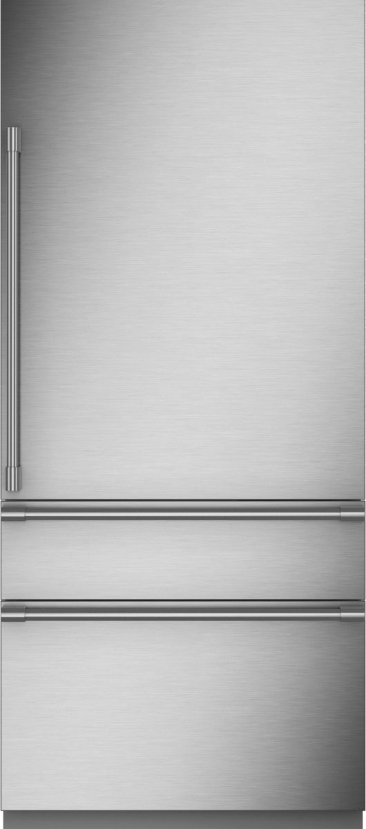 Monogram® 20.2 Cu. Ft. Stainless Steel Counter Depth Bottom Freezer Refrigerator