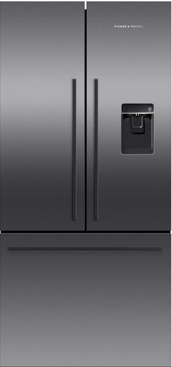 Fisher & Paykel 16.9 Cu. Ft. French Door Refrigerator-Black Stainless Steel-RF170ADUSB5-0