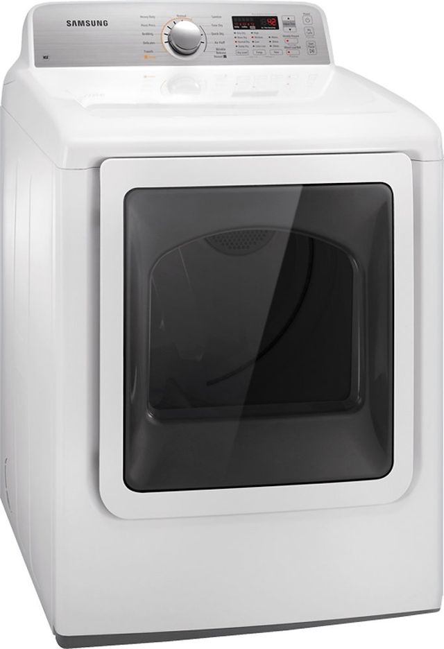 Samsung 7.3 Cu. Ft. White Electric Dryer 1
