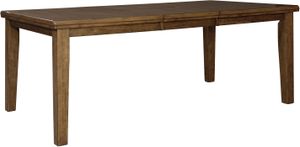 Benchcraft® Flaybern Brown Rectangular Butterfly Extension Dining Table