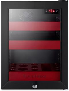 Summit® BeautiFridge 0.9 Cu. Ft. Black Cosmetic Refrigerator
