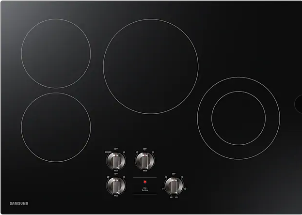 Samsung 30" Black Electric Cooktop 2