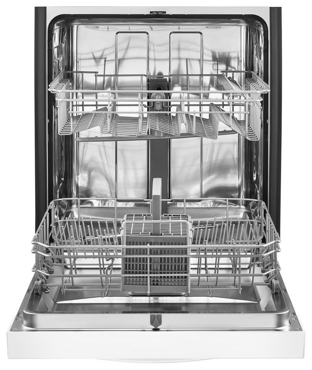 Whirlpool® 24" White Built In Dishwasher-2