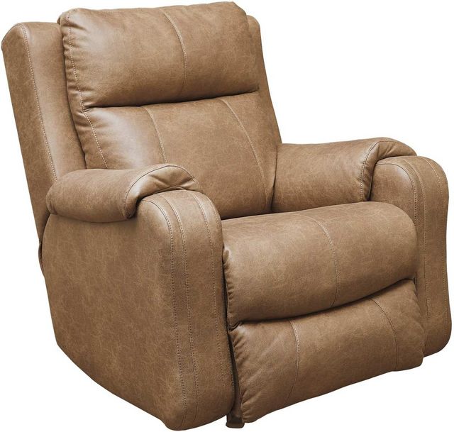 Contour Cocoa Reclining Sofa with Power Headrest From Southern