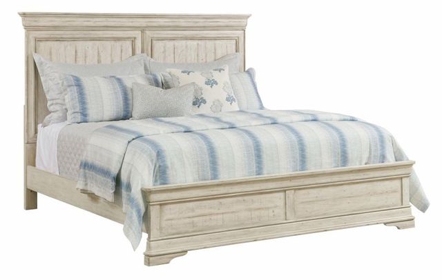 Kincaid® Selwyn Cottage White Carlisle King Panel Bed-0