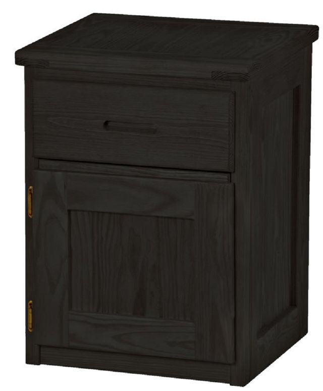 Crate Designs™ Espresso 30" Tall Nightstand with Lacquer Finish Top Only 0