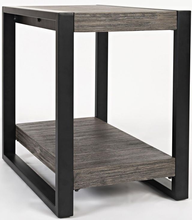 Jofran Inc. Pinnacle Distressed Wood Chairside Table-0