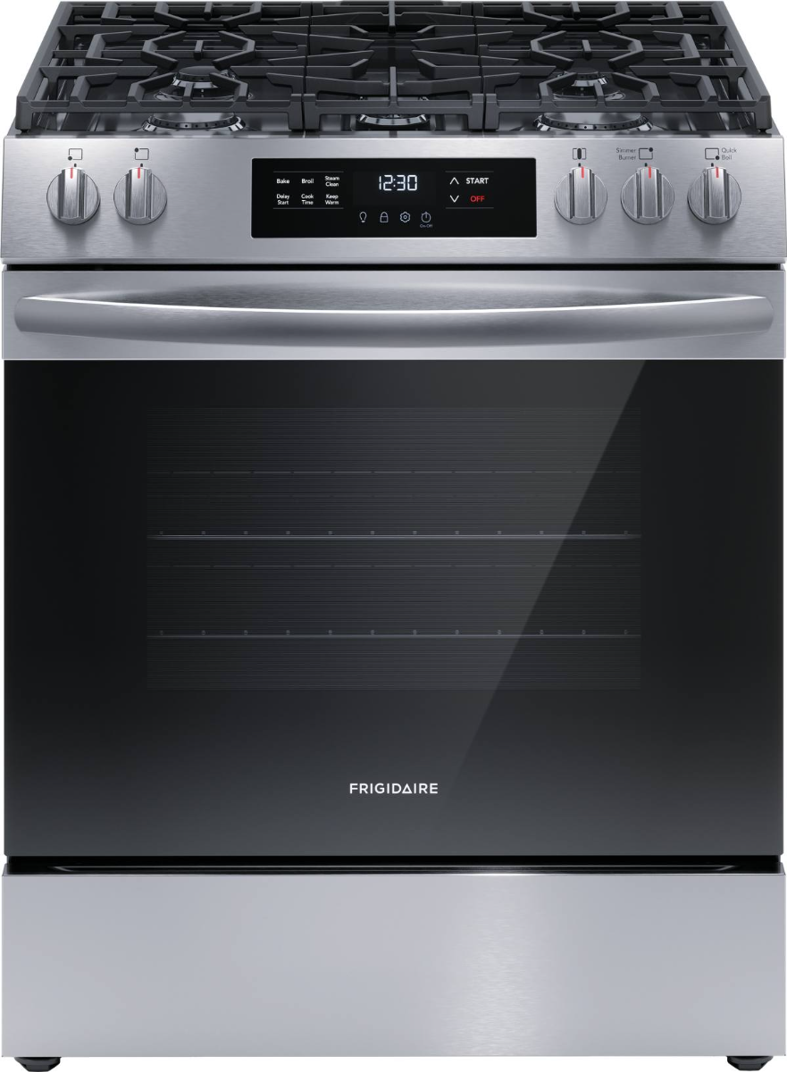 Frigidaire® 30" Freestanding Gas Range With Front Controls | San ...