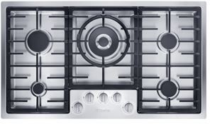 Miele 36" Stainless Steel Gas Cooktop-KM2355G