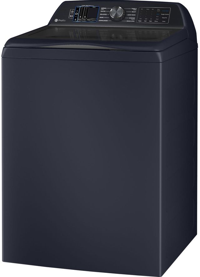 GE Profile™ 5.3 Cu. Ft. Royal Sapphire Blue Top Load Washer  2