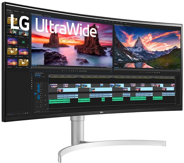 LG 38" UltraWide QHD+ IPS Curved Monitor with Thunderbolt™ 3 Connectivity 1