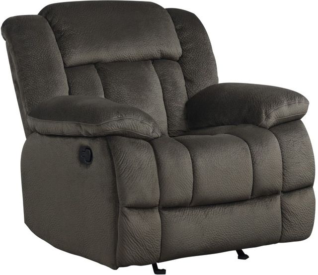 Homelegance® Laurelton Chocolate Glider Reclining Chair