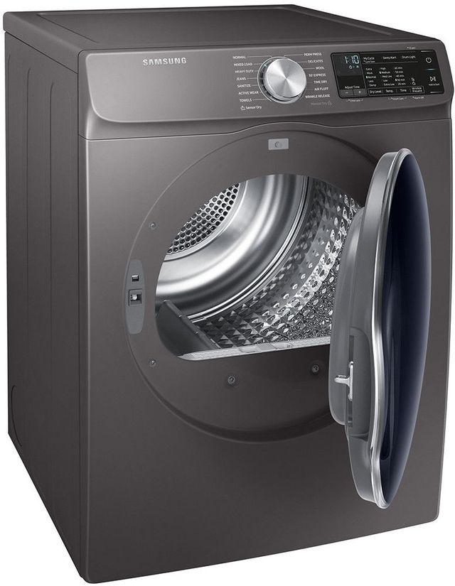 Samsung 4.0 Cu. Ft. Inox Grey Front Load Electric Dryer 11