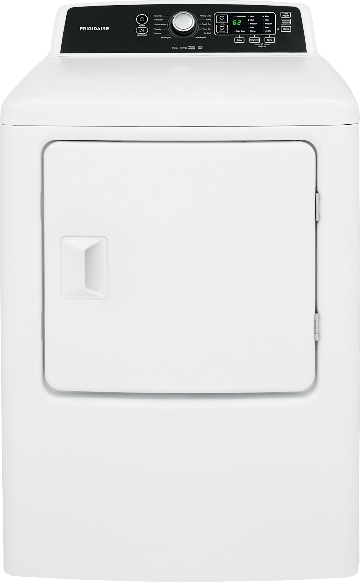 Frigidaire® 6.7 Cu. Ft. White Front Load Electric Dryer