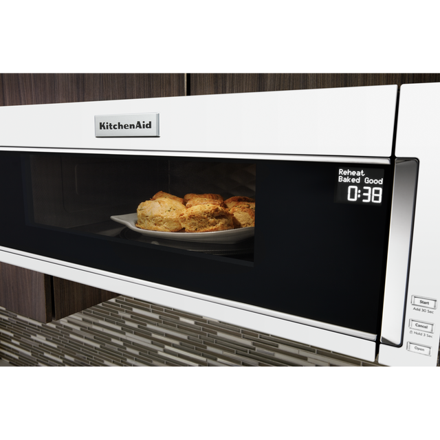 KitchenAid® 1.1 Cu. Ft. White Over the Range Microwave 3