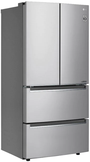 Réfrigérateur à portes françaises à profondeur de comptoir de 33 po LG® de 19,0 pi³ - Acier inoxydable résistant aux traces de doigts 2