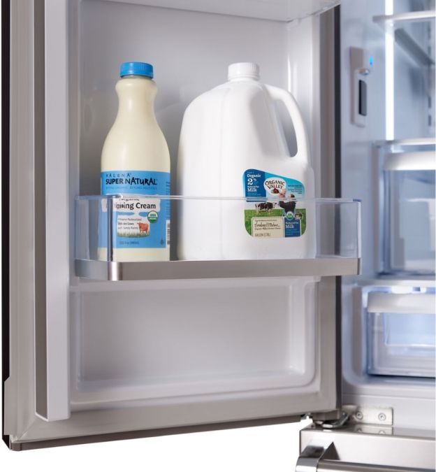 Viking® 3 Series 19.8 Cu. Ft. Stainless Steel Counter Depth Freestanding French Door Refrigerator 8