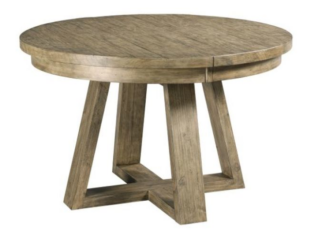 Kincaid Furniture Plank Road Stone Button Dining Table-0