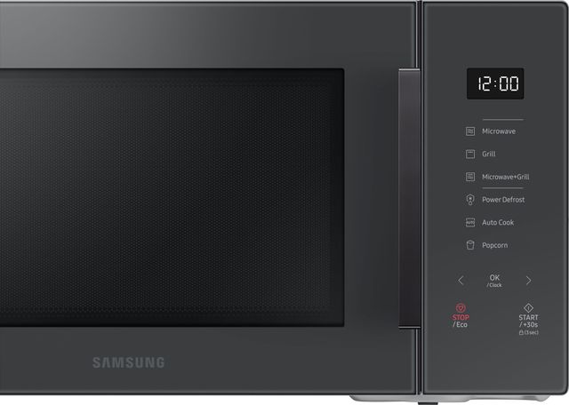 Samsung 1.1 Cu. Ft. Charcoal Countertop Microwave 8