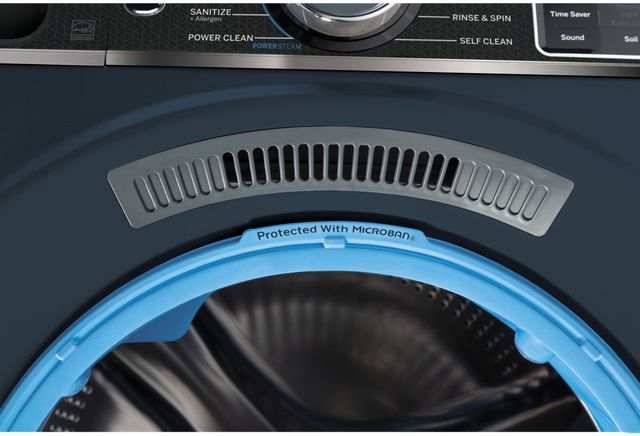 GE® 5.0 Cu. Ft. Sapphire Blue Smart Front Load Washer 4