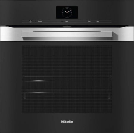 Miele 24" Clean Touch Steel Single Electric Wall Oven  12