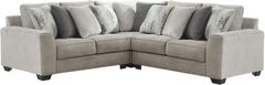 Benchcraft® Ardsley 3-Piece Pewter Sectional