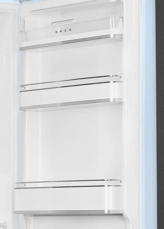 Smeg 50's Retro Style Aesthetic 11.7 Cu. Ft. Pastel Blue Bottom Freezer Refrigerator 4