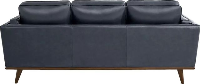 Cassina Court Navy Leather Sofa, Loveseat and Chair-2