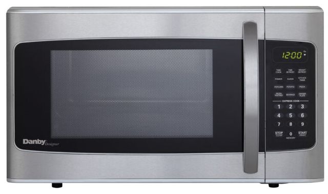 Danby® Designer 1.1 Cu. Ft. Stainless Steel Countertop Microwave