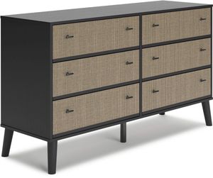 Signature Design by Ashley® Charlang Beige/Black Chest of Drawers