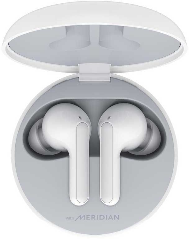 LG Tone Free Flex HBS-FN4 White Bluetooth® Wireless Stereo Earbuds 5
